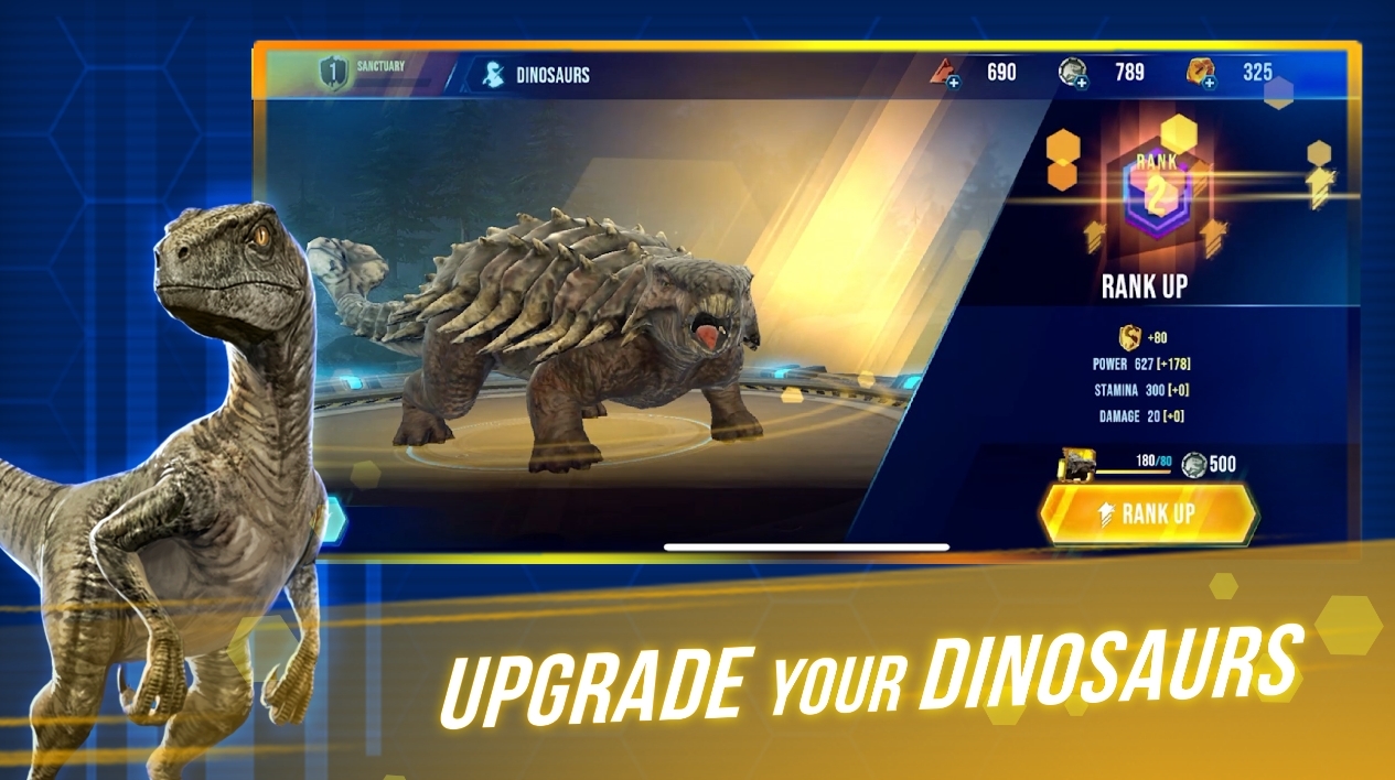 《侏羅紀世界 Primal Ops》於 Google Play 商店開放預先註冊 拯救恐龍免於滅絕危機