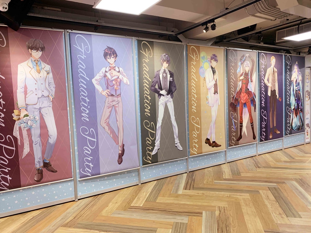 由漫畫家全新繪製的畢業舞會主題男主角大掛軸 image