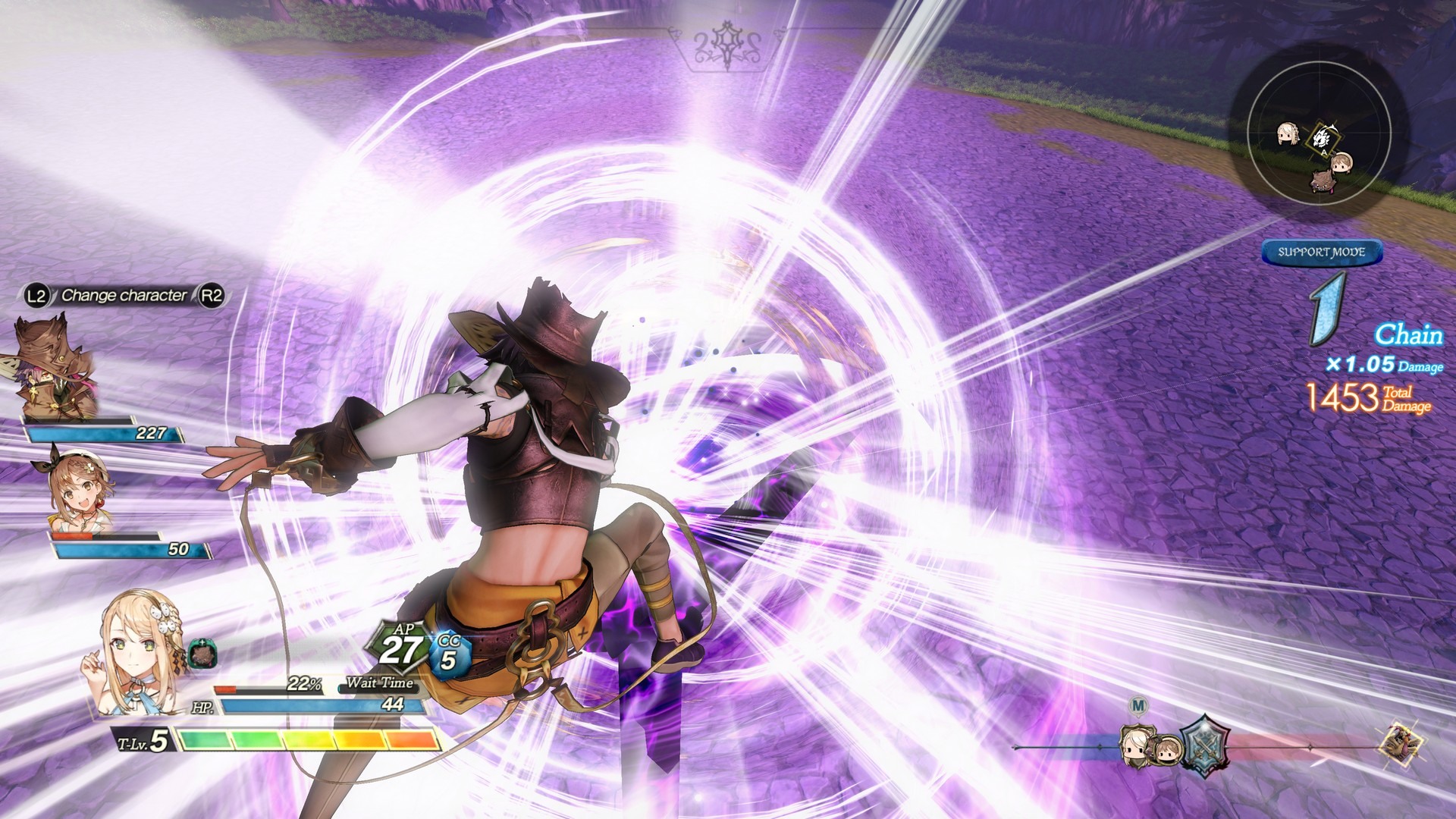 克里佛德使用迴力鏢戰鬥。狡猾多變的動作很符合其尋寶獵人的身份 image