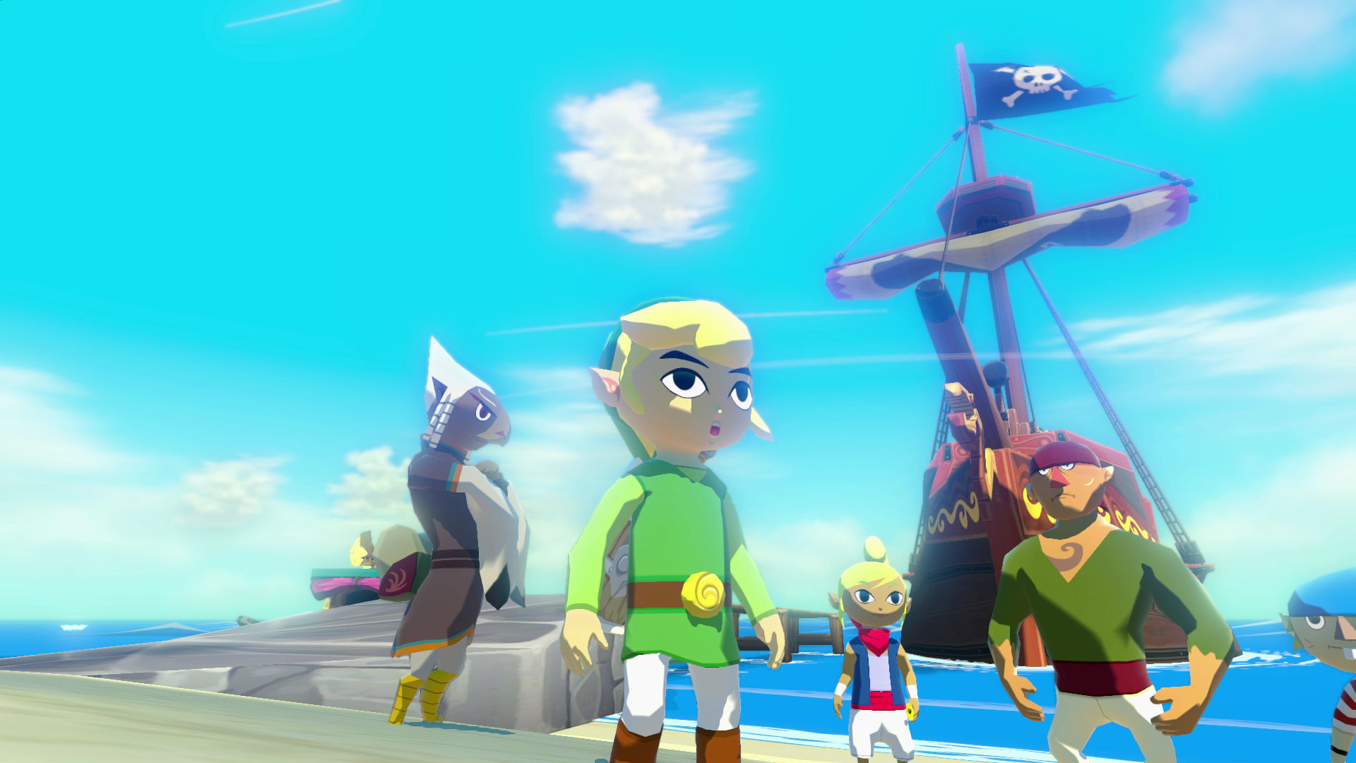 試玩】《薩爾達傳說：風之律動HD》試玩在HD 畫質的大海原中馳騁《The Legend of Zelda: The Wind Waker HD》 -  巴哈姆特