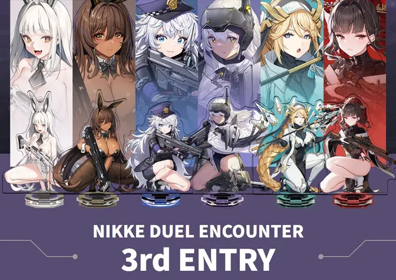 勝利女神：妮姬》卡牌遊戲《NIKKE DUEL ENCOUNTER》第三彈預計5 月發售