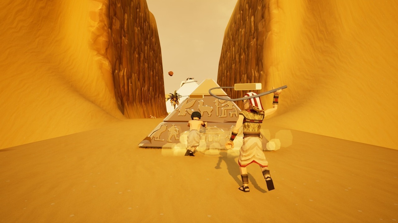 双人解谜新作《金字塔之巅》展开抢先体验 与朋友推动巨石登上塔顶