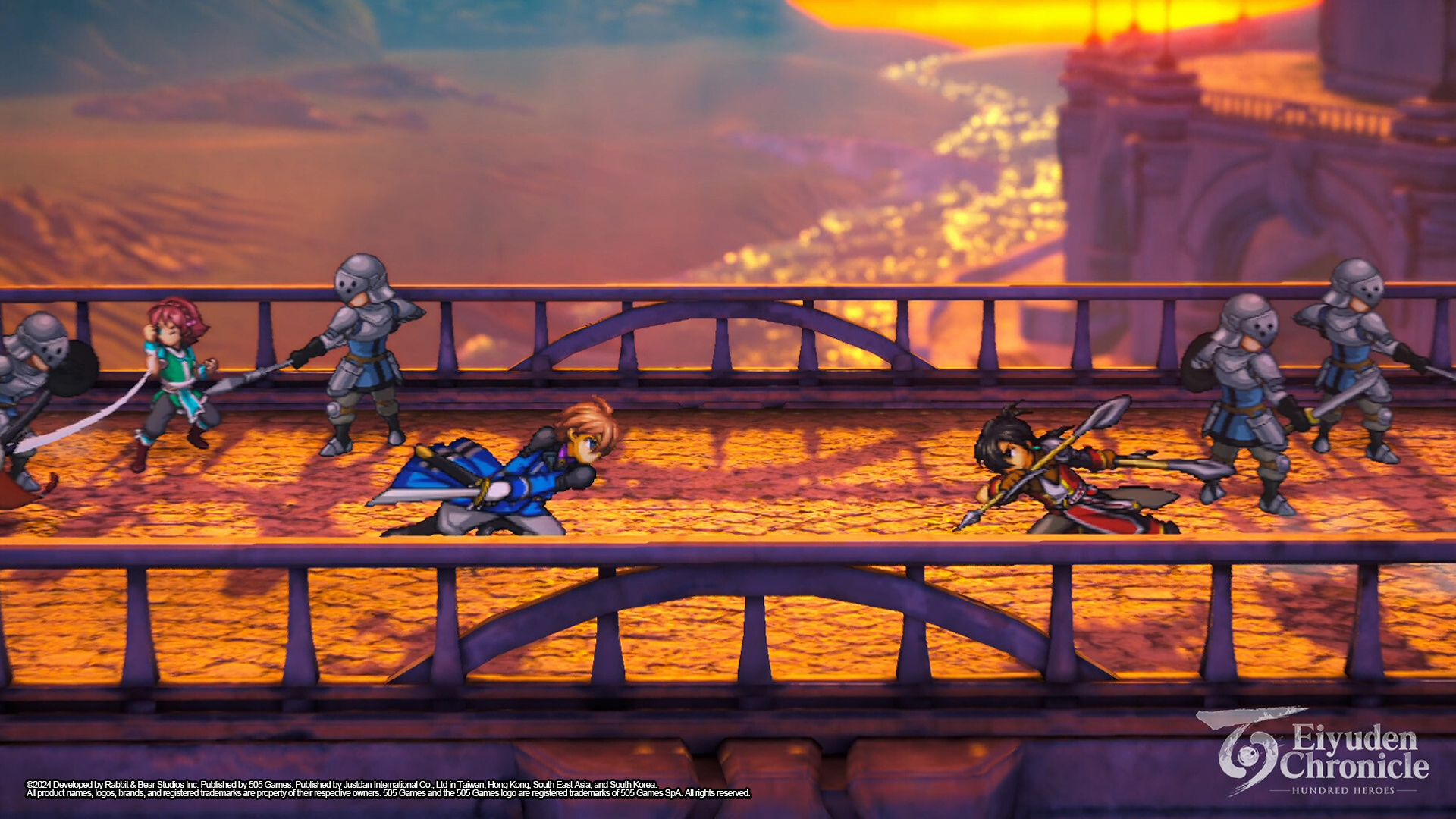 《百英雄傳》遊戲畫面截圖 (* 此為開發中畫面實機可能與此不同) image