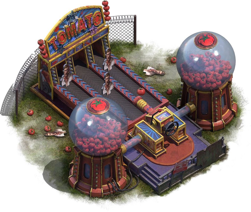 番茄主城以及番茄裝飾物 image