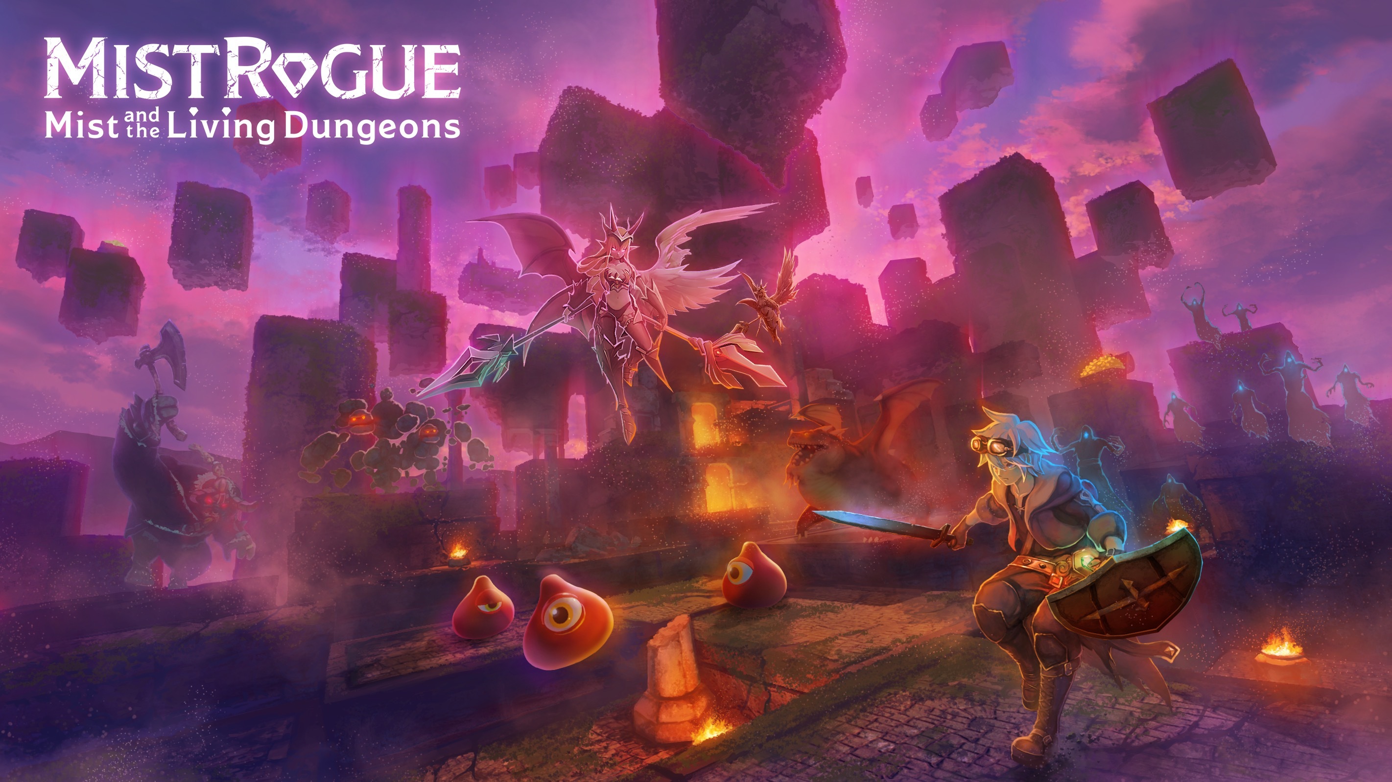 Roguelike 动作游戏《迷雾魔域：迷雾与活地下城》释出限时试玩 公开实机游玩影片插图