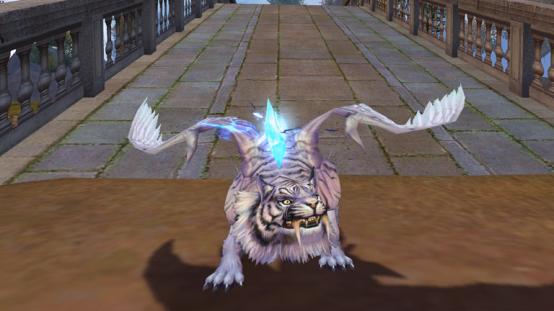 魄力十足的飛翼虎