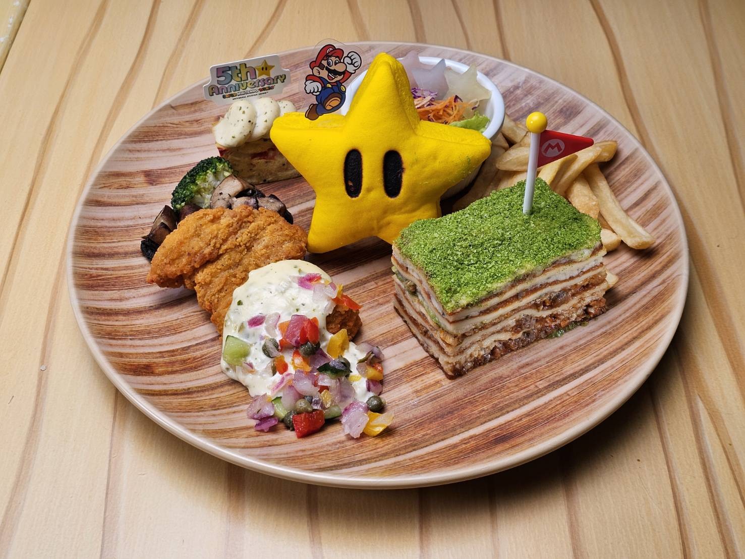 妝點著無敵星的 5 週年紀念特別蛋糕等美食在無敵星街登場 image