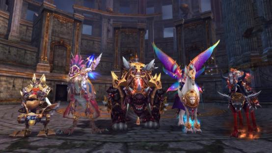 鉅力萬鈞的高階種族坐騎