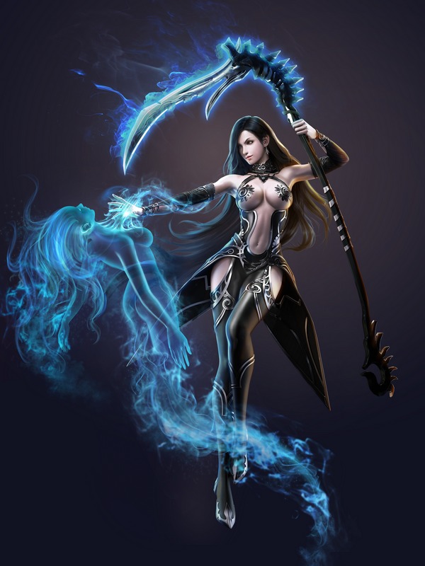 獵魂者手持死神鐮刀,獵盡世間靈魂