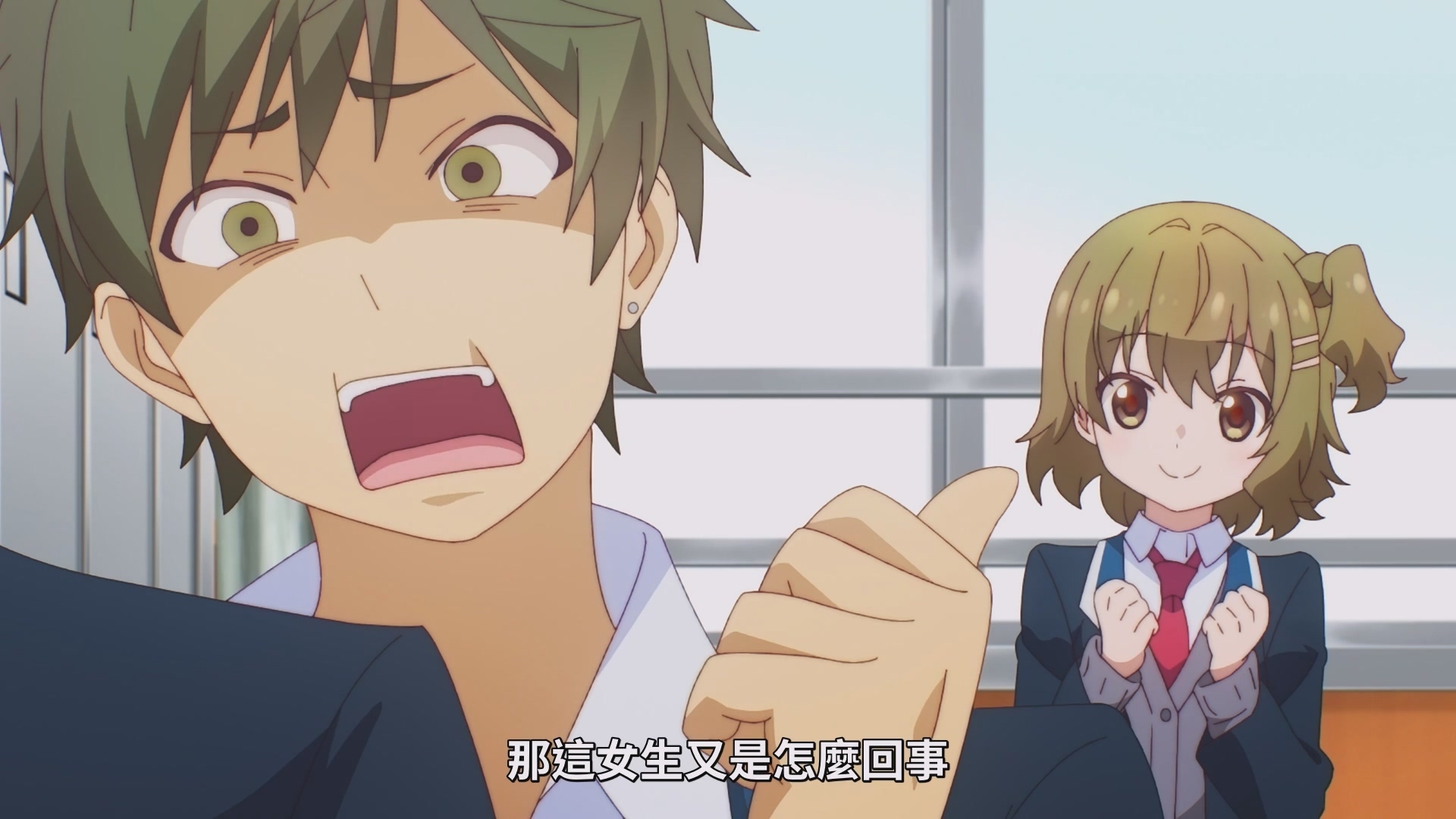 隔壁班的美少女藍澤玲奈(CV:松本沙羅)毫無預兆的開始接近佐城 image