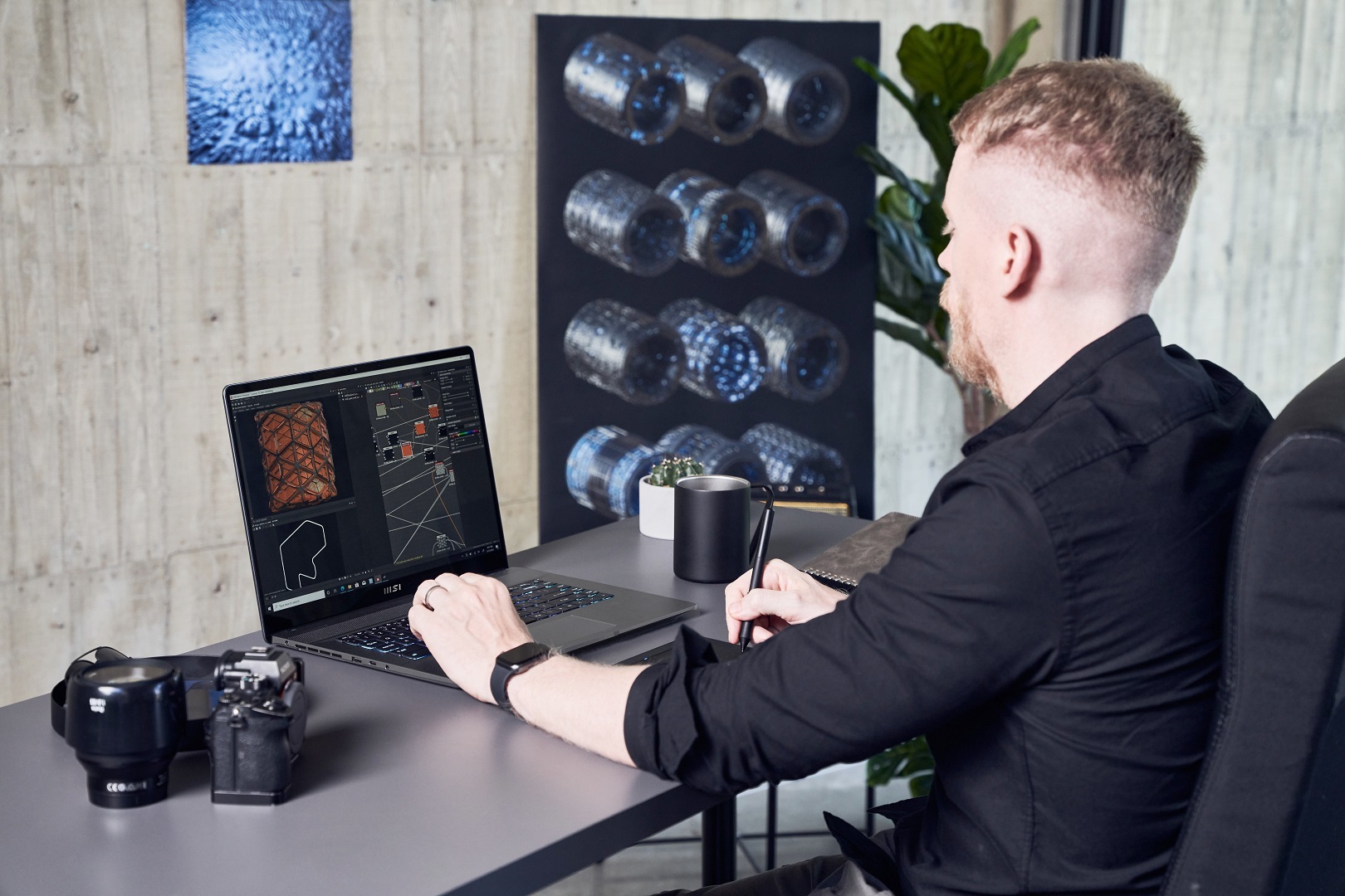 Creator Z16 採用 16:10 黃金比例的螢幕設計,搭配 True Pixel 顯示技術能為創作者與設計師提供最精準且鮮明的色彩 image