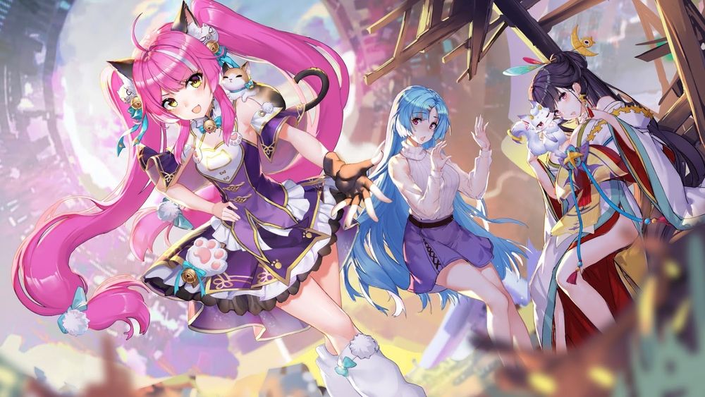 图片[1]-【网游单机/本人已测】少女回战 擦边二次元角色卡牌养成 vm一键端 电脑手机都可玩【4.3G】-嘤嘤怪之家