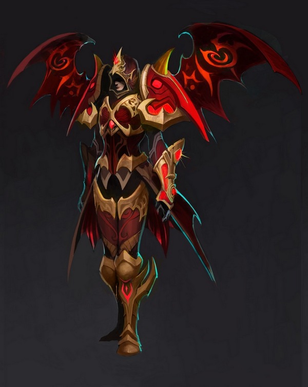 強烈邪異的華麗裝備獨樹一幟