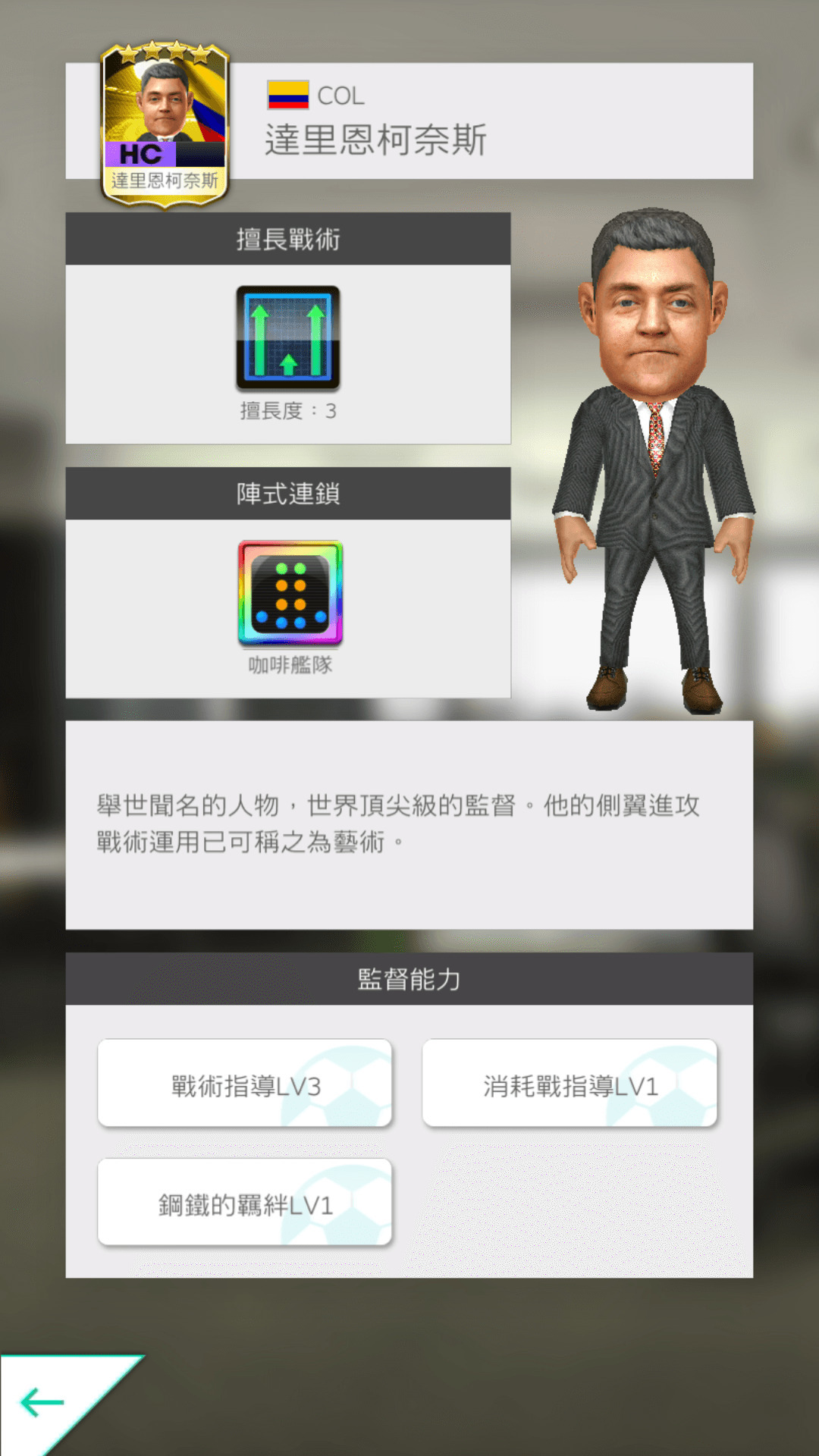 新★4 監督達里恩柯奈斯 image