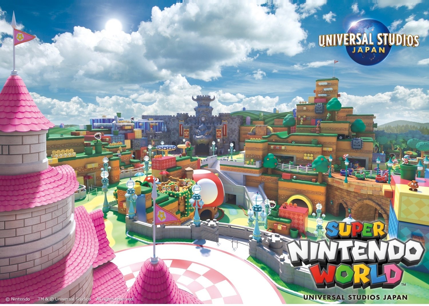 日本環球影城公開任天堂園區 Super Nintendo World Mv 打造全新互動