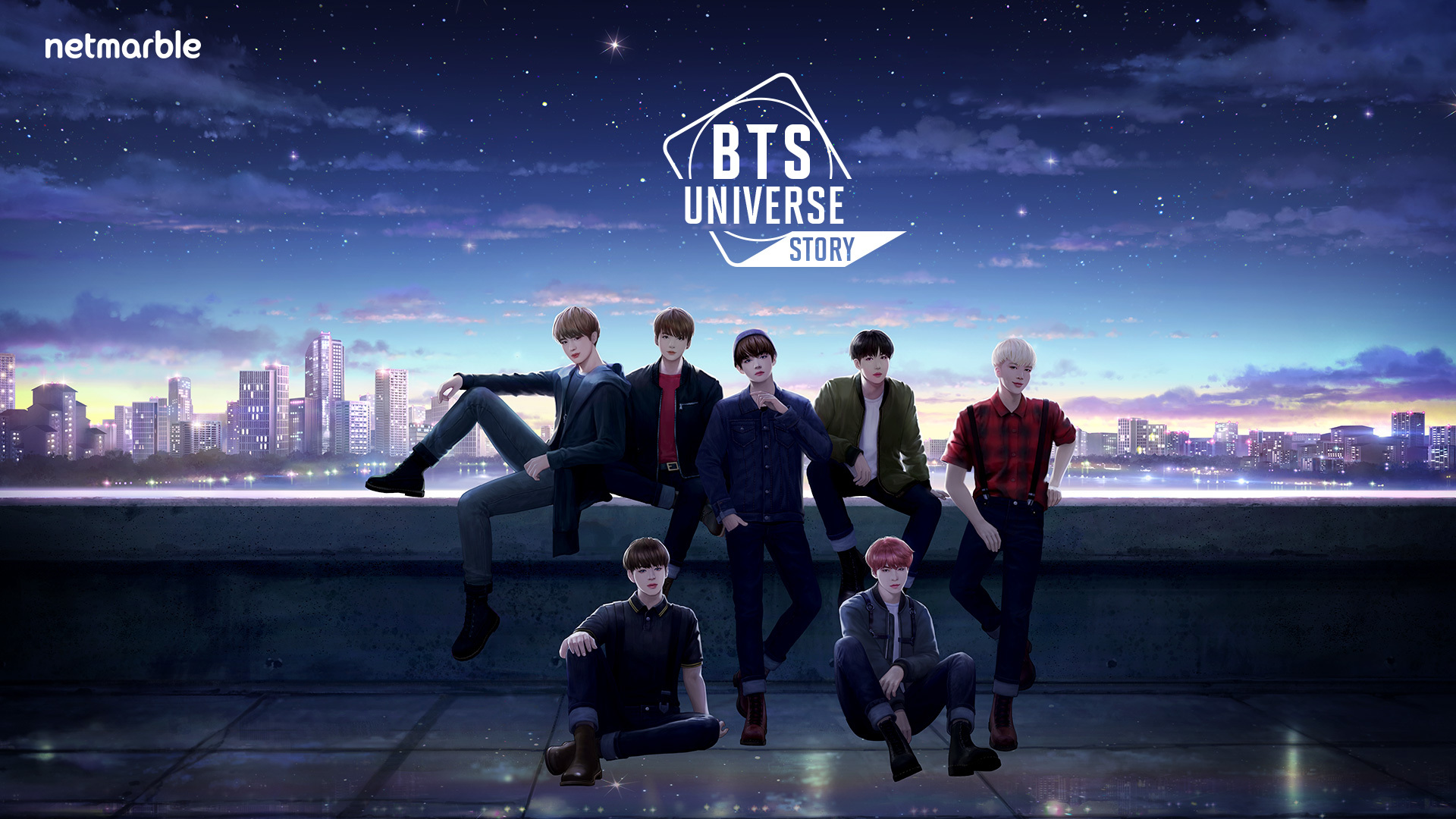 Bts 主題遊戲 Bts Universe Story 今日展開事前預約將於近期公布上市日期 Bts Universe Story 巴哈姆特