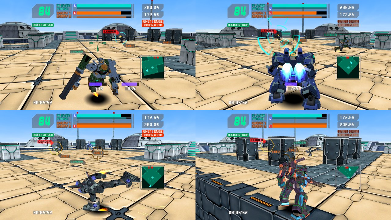 《電腦戰機 Force》高解析度強化移植登場 支援 Xbox LIVE 連線 4 人對戰《Cyber Troopers Virtual-On ...