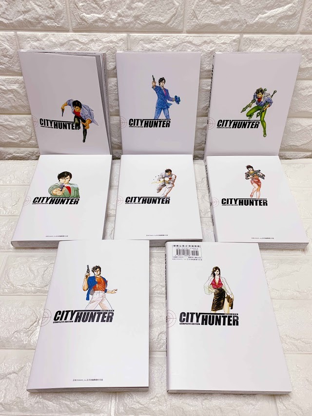 《城市獵人》中文完全版共32集,封面由北条司全部重新繪製 image