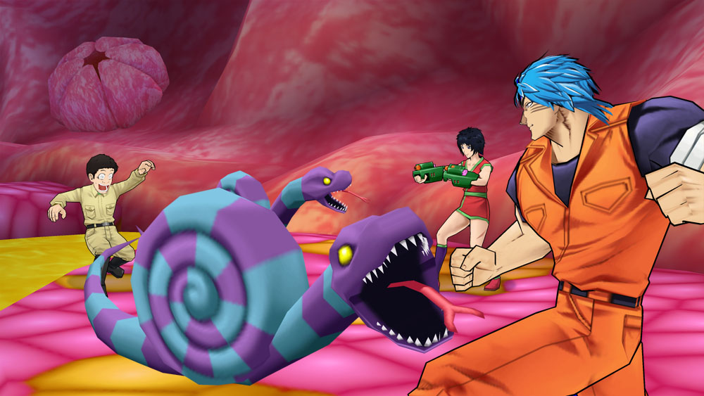 不是只有跟超巨大猛獸戰鬥而已。戰鬥後還可以侵入體內探索!在利卡爾猛瑪象體內還有著猛獸!