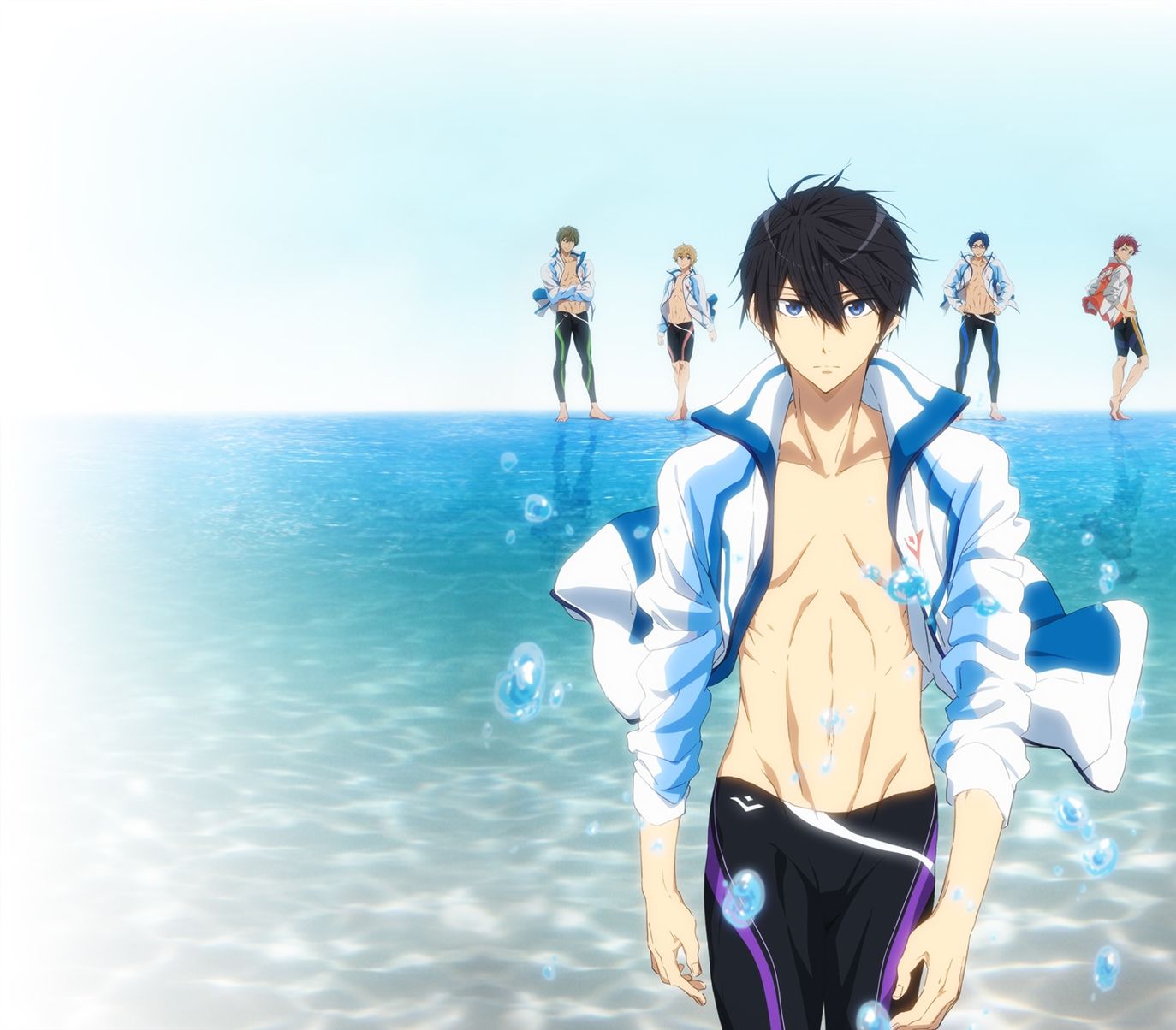 まろ様 劇場版Free! Timeless Medley 絆 入場者特典コースター 桐島郁弥