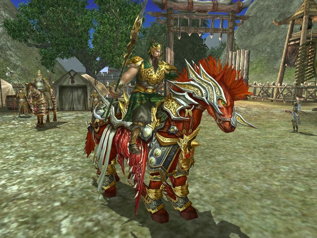 稀有強4座騎「千里赤兔馬」