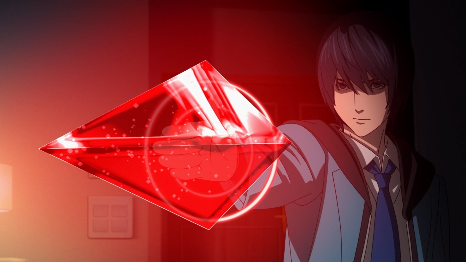 娜賽告訴了明日他家人去世的真相,為了確認,明日使用紅色箭矢讓叔母坦白 image