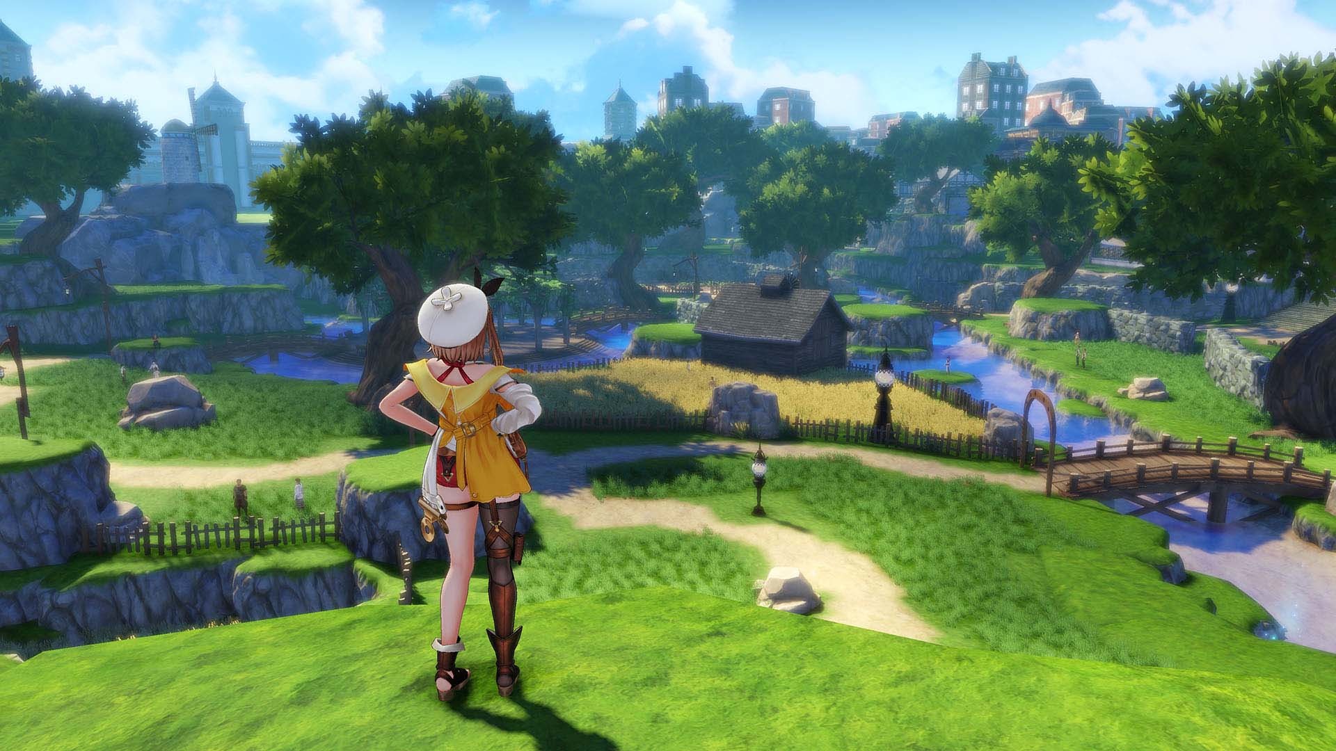 面積寬廣的王都劃分成好幾個區域,每個區域都有不同的景色 image