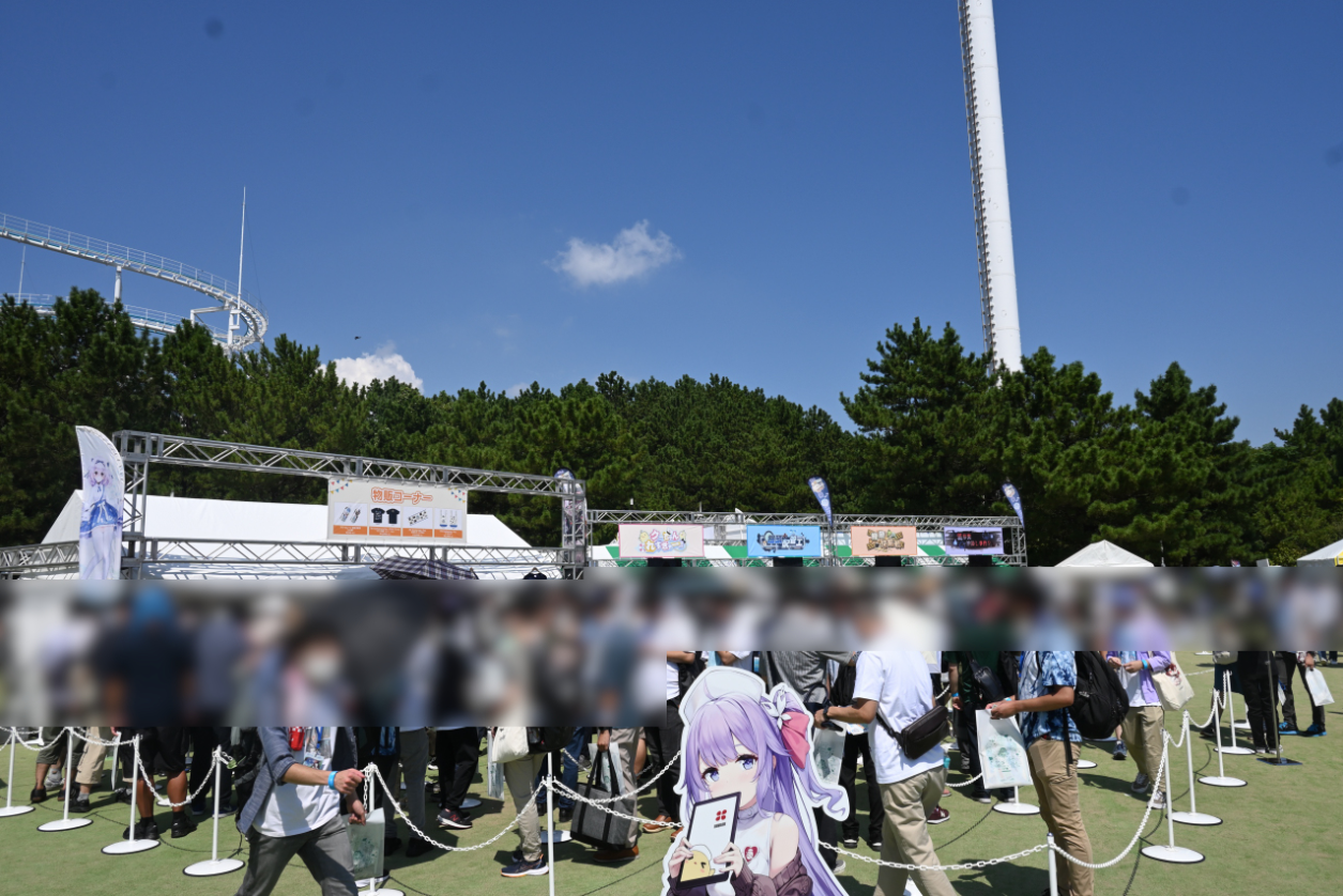 藍雲碧❀‎࿐ 碧藍航線》日版7 周年紀念線下活動報導與海島樂園展開聯名合作活動