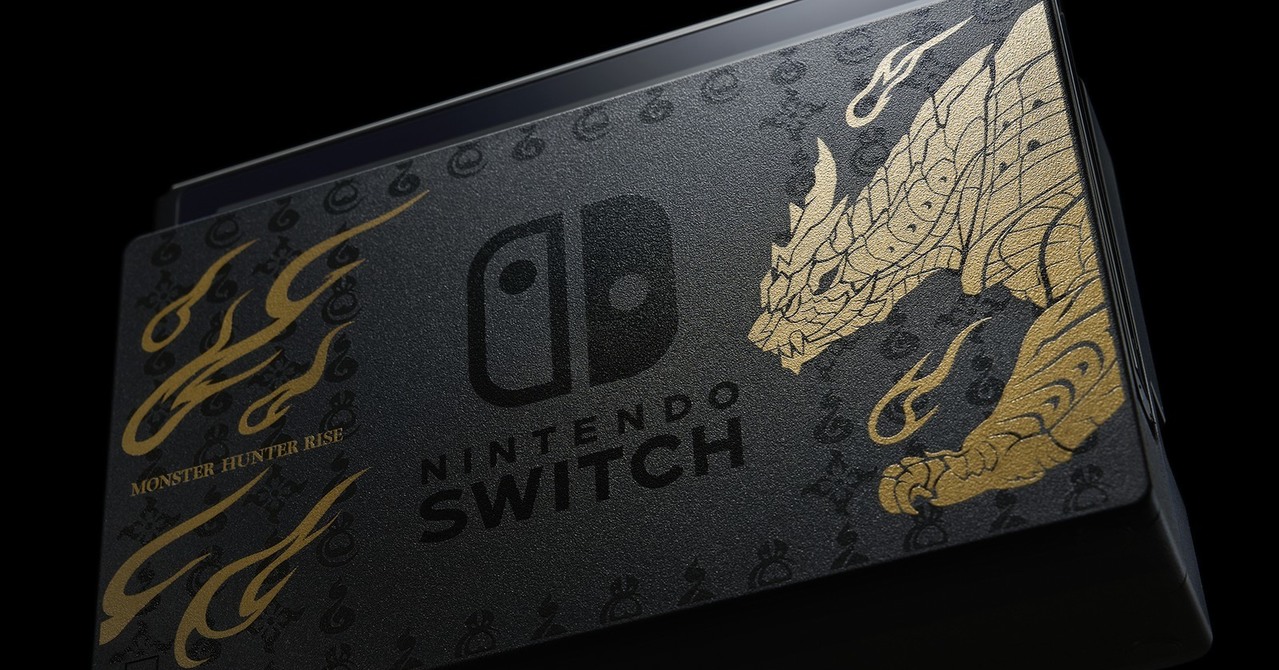 "Monster Hunter Rise" special edition Nintendo Switch ...