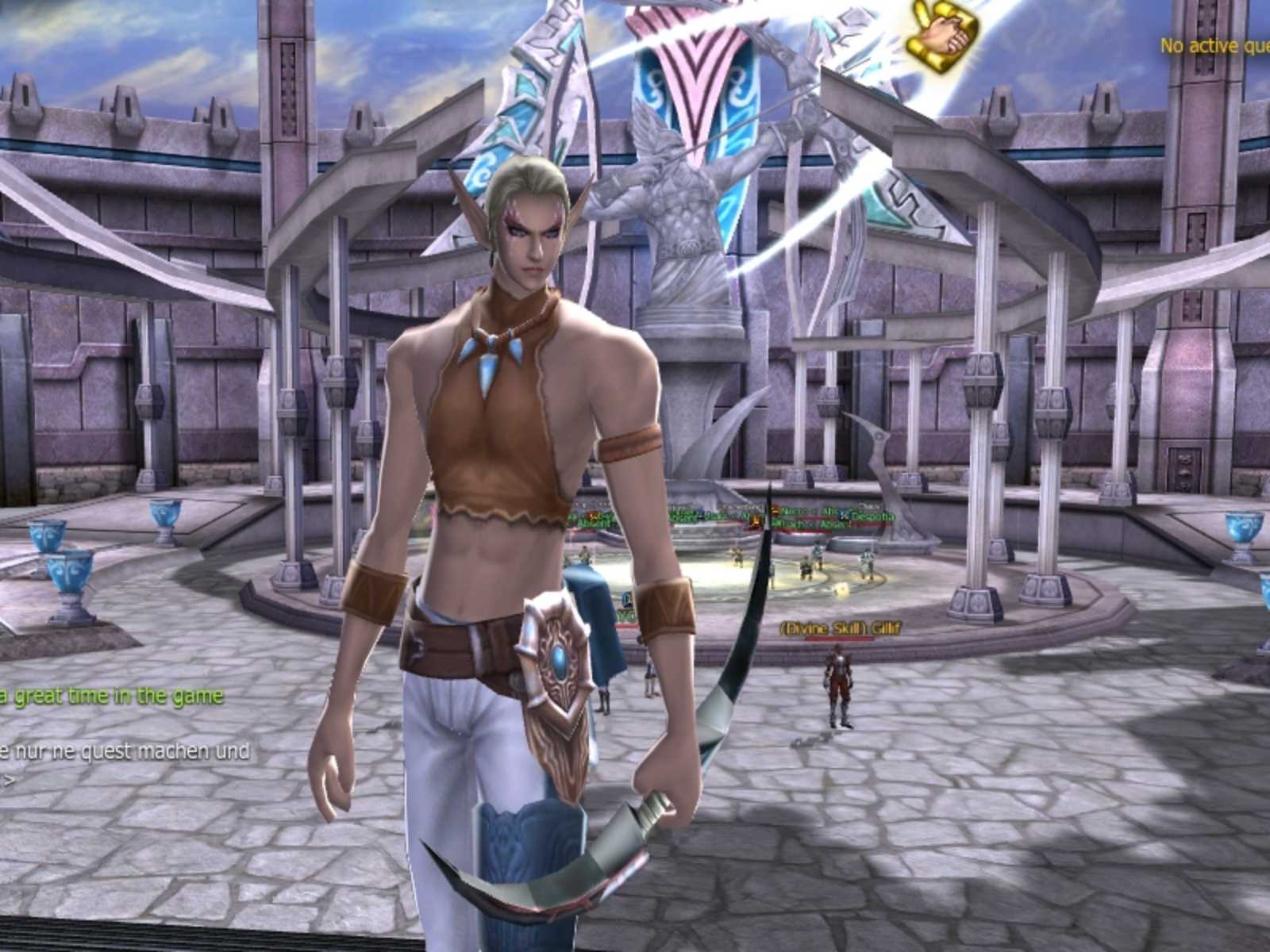 弓手造型是北歐風格