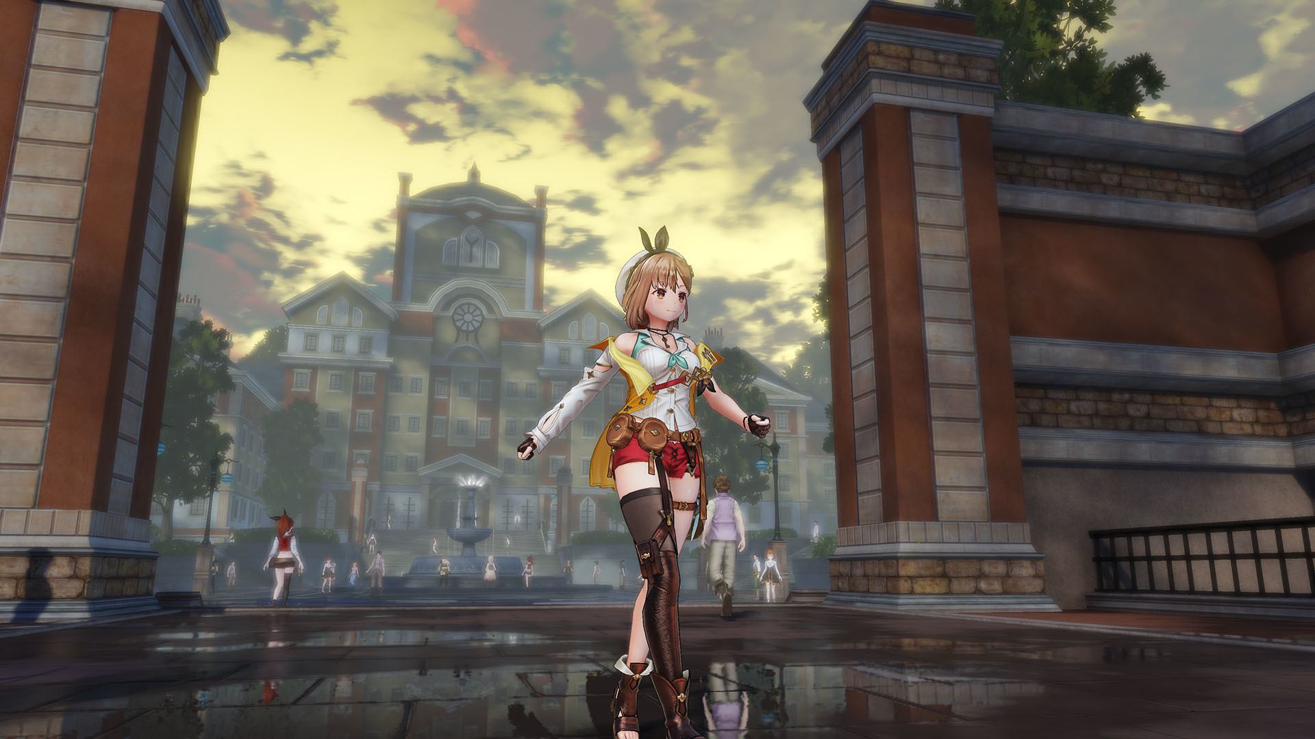 面積寬廣的王都劃分成好幾個區域,每個區域都有不同的景色 image