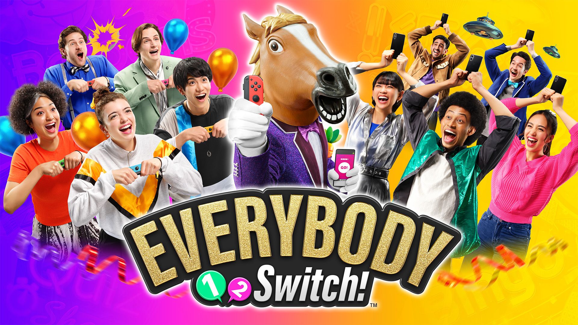 《Everybody 1 2 Switch 》正式發售！介紹最多支援 100 人一起玩的遊戲《Everybody 1 2 Switch
