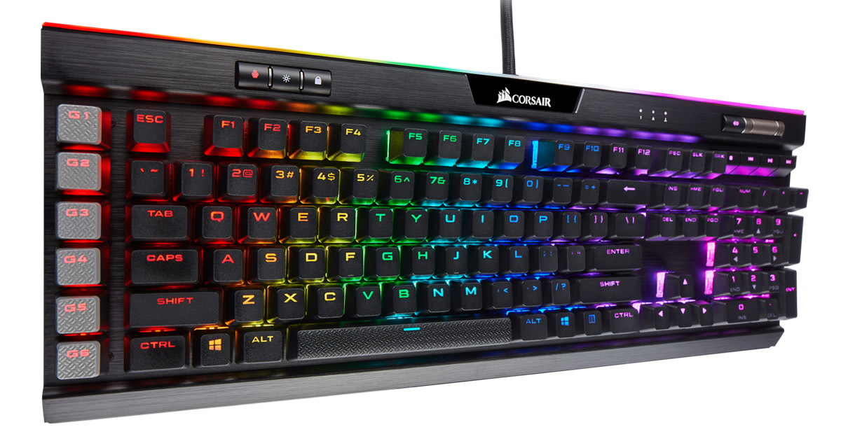 K95 RGB PLATINUM XT 青軸（稀少） K95 RGB PLATINUM XT Mechanical Gaming Keyboard — CHERRY® MX