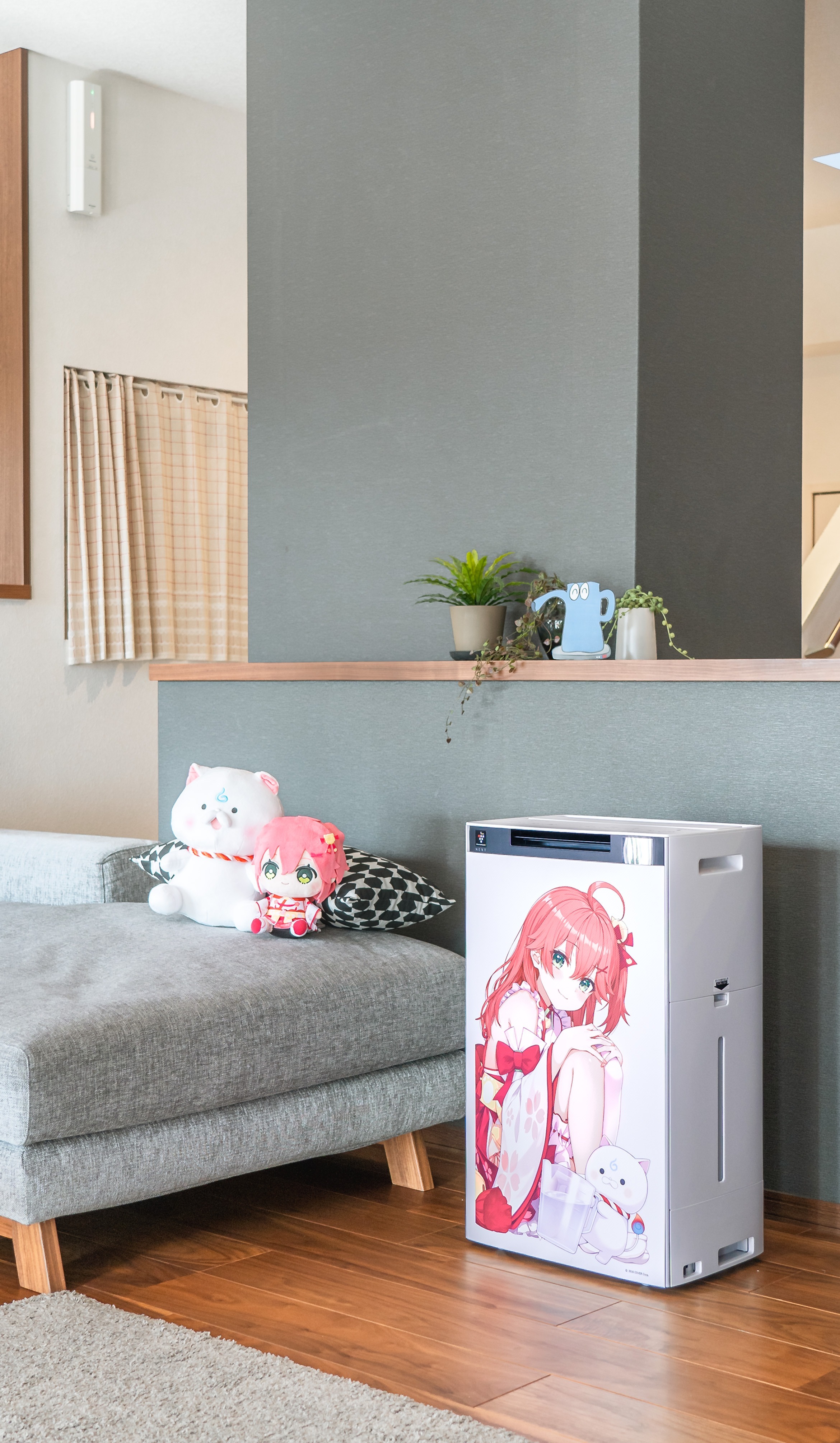 果然還是要加水！SHARP 與櫻巫女展開合作企劃推出聯名加濕空氣