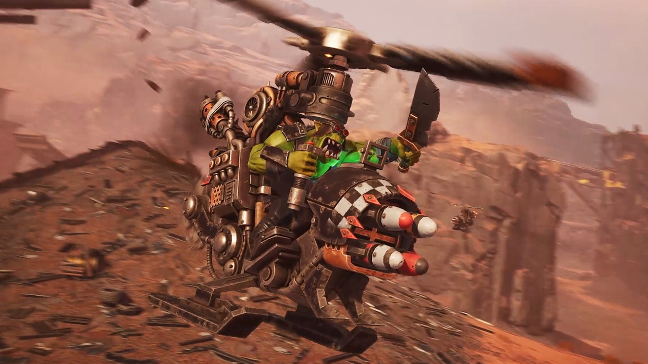 在空中高速推进、扫射！《战锤 40K：自由竞速》免费推出新载具与两张新地图