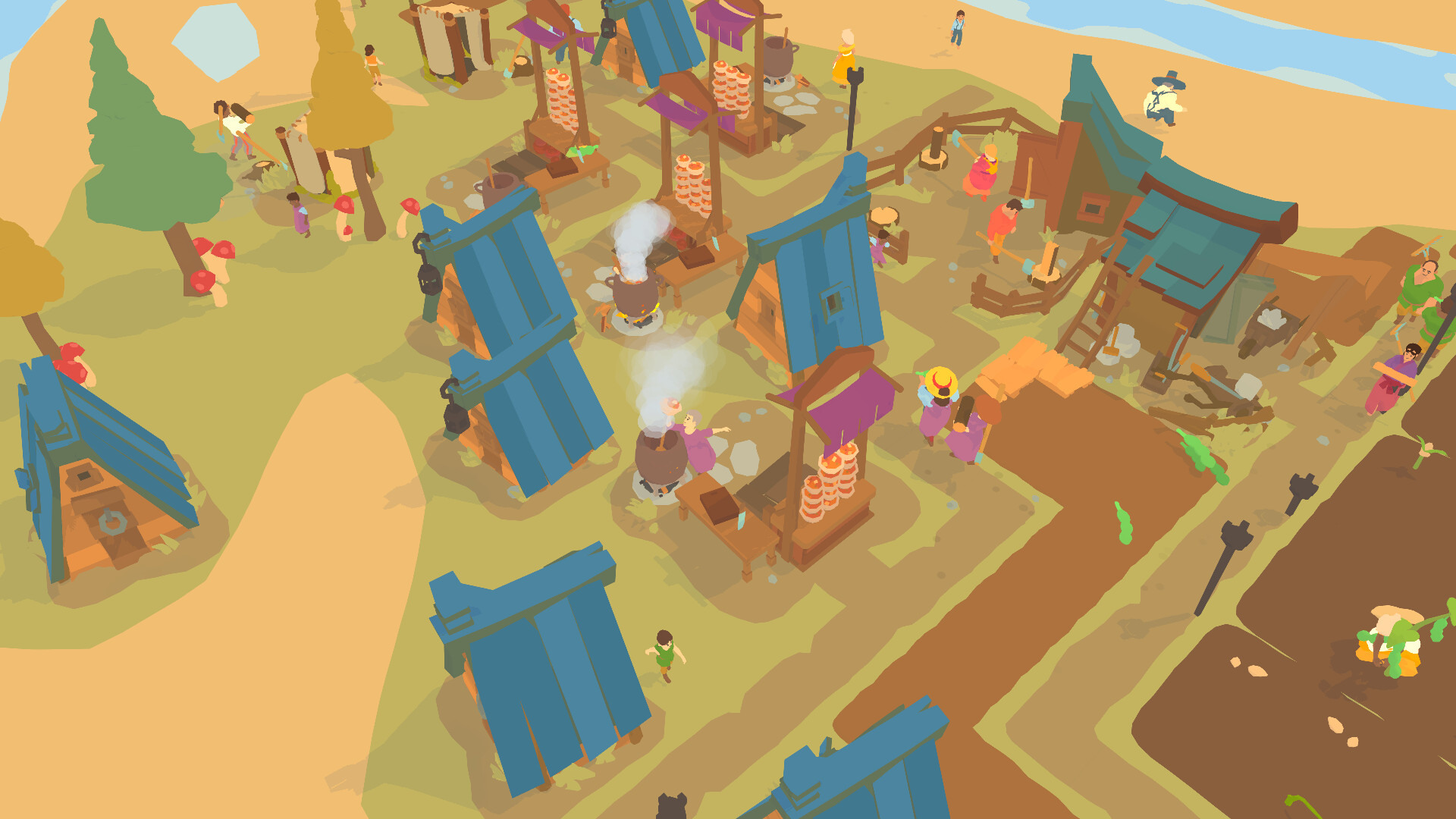 城镇建造模拟游戏《异乡岛屿》3 月初登陆 Steam 平台 运用手边资源带领居民达成目标插图2