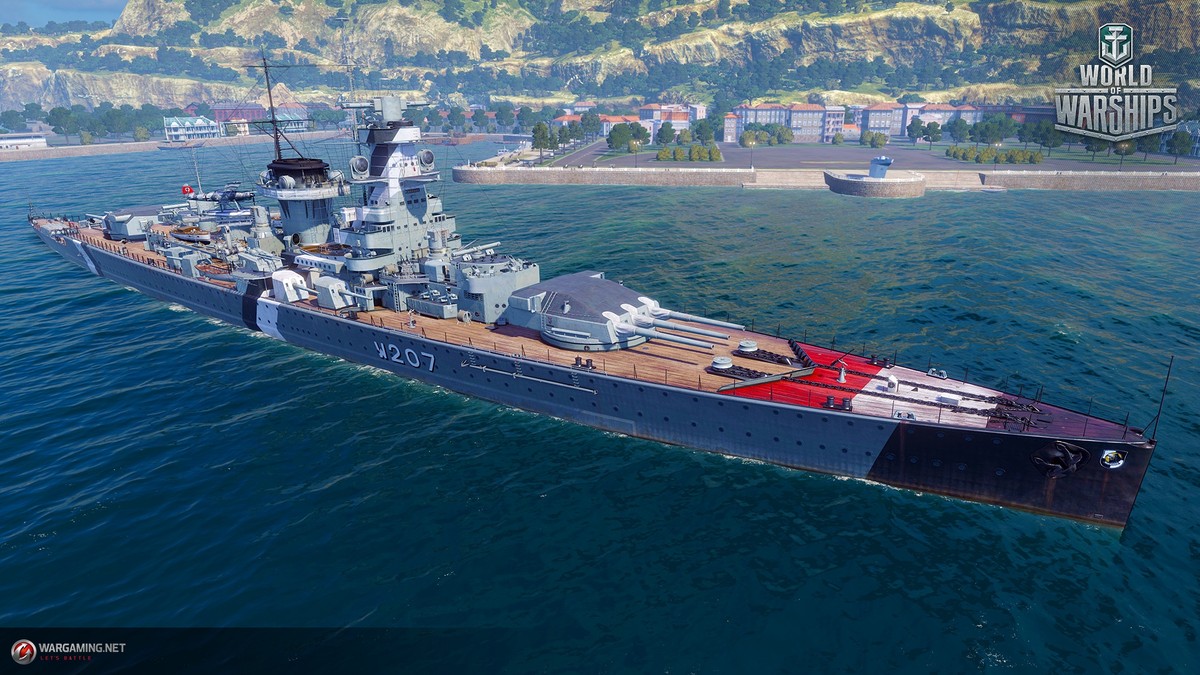 戰艦世界 X 高校艦隊 合作船艦 晴風 與 Graf Spee 近日登場重現原作樣貌 World Of Warships 巴哈姆特