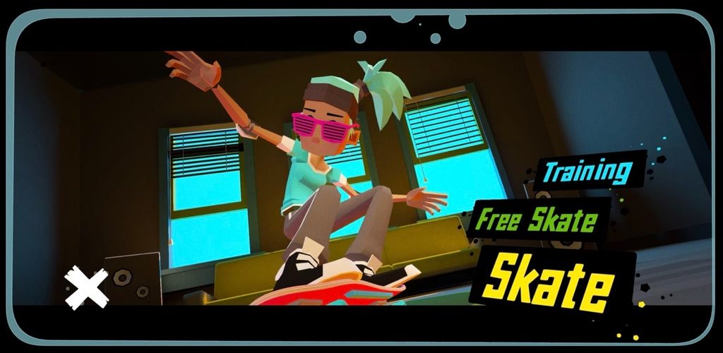 《Pocket HalfPipe》獨立開發者新作《口袋滑板 Pocket Skate》於 App Store 商店推出