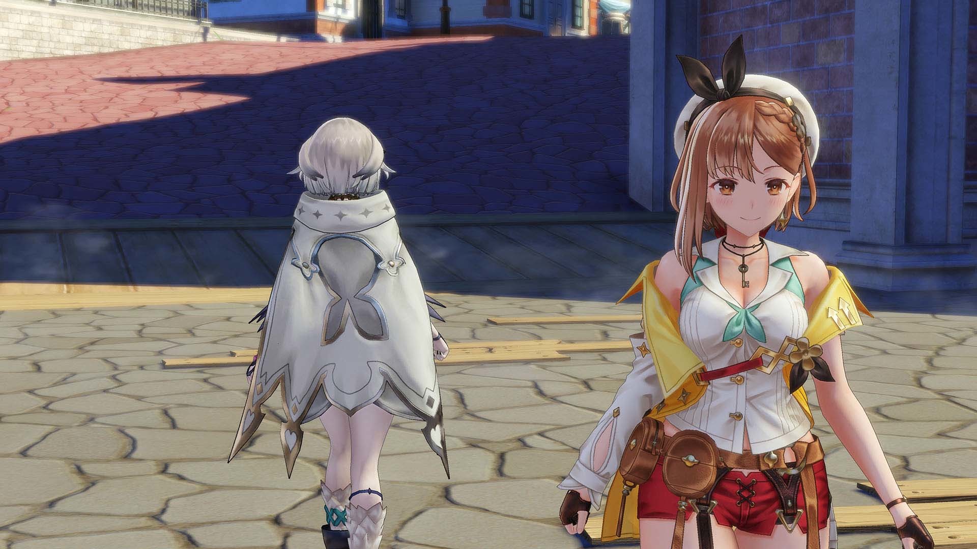 聽著塔奧他們介紹街道的途中,萊莎與某位女性擦肩而過。她的氛圍似乎有點似曾相識……? image