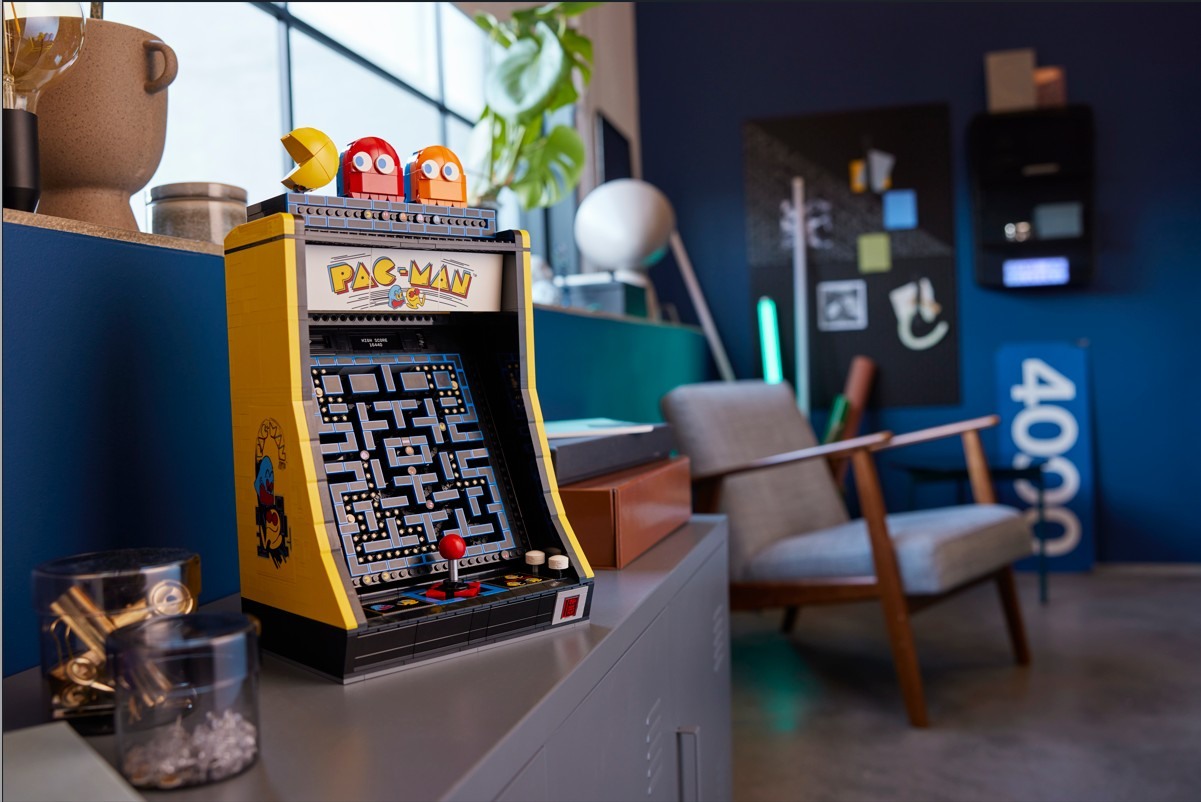 樂高與萬代南夢宮歡慶經典街機遊戲《PAC-MAN》43 歲生日推出全新街機