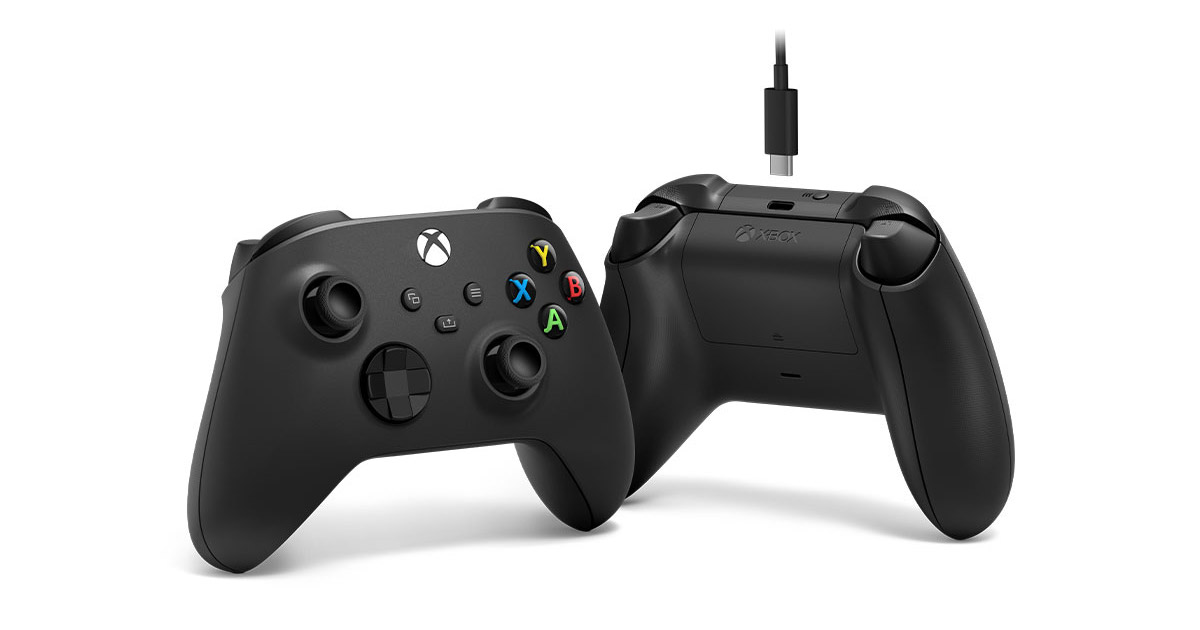 Xbox 無線控制器（磨砂黑）+ USB-C 線套組- 巴哈姆特