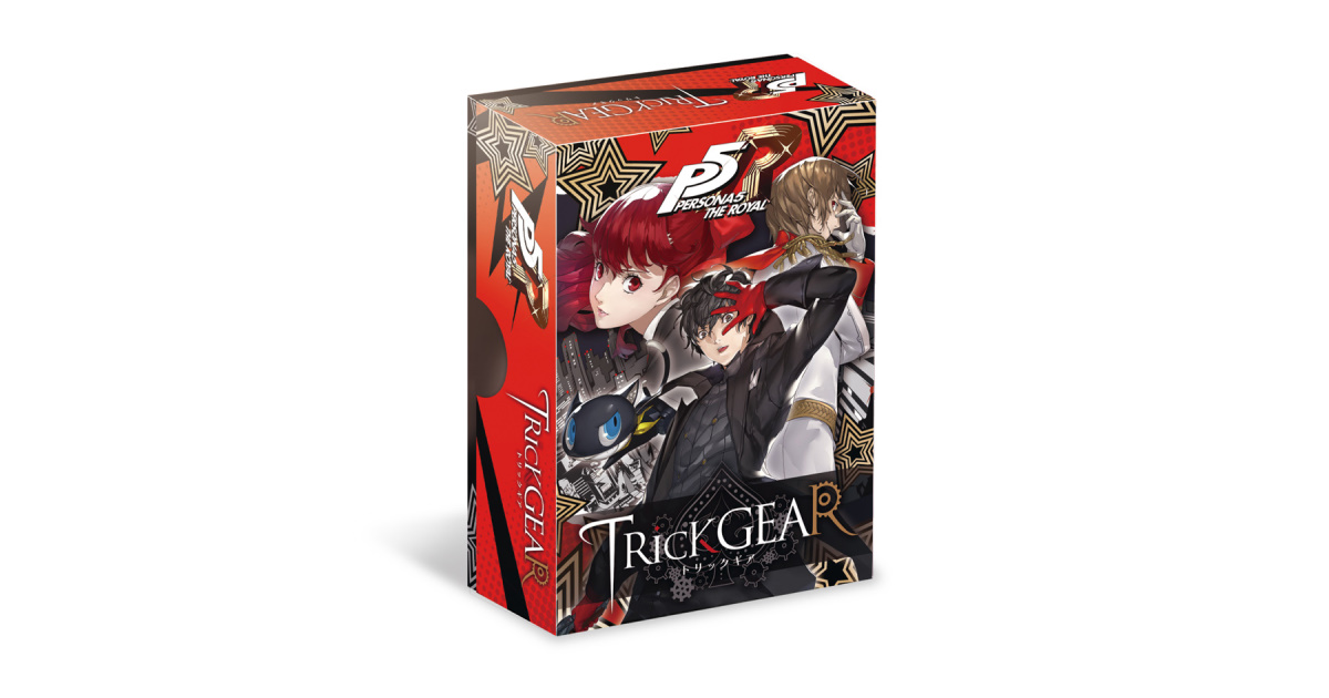 ペルソナ5 トリックギア 4箱 プレイングカード1箱 トリックギア