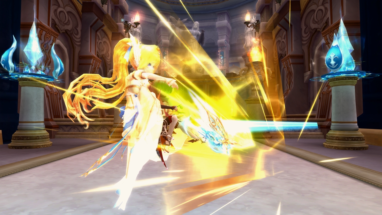 探索藍晶瀑布深處的密道 星界神話 職業特殊技能覺醒 Astral Realm 巴哈姆特