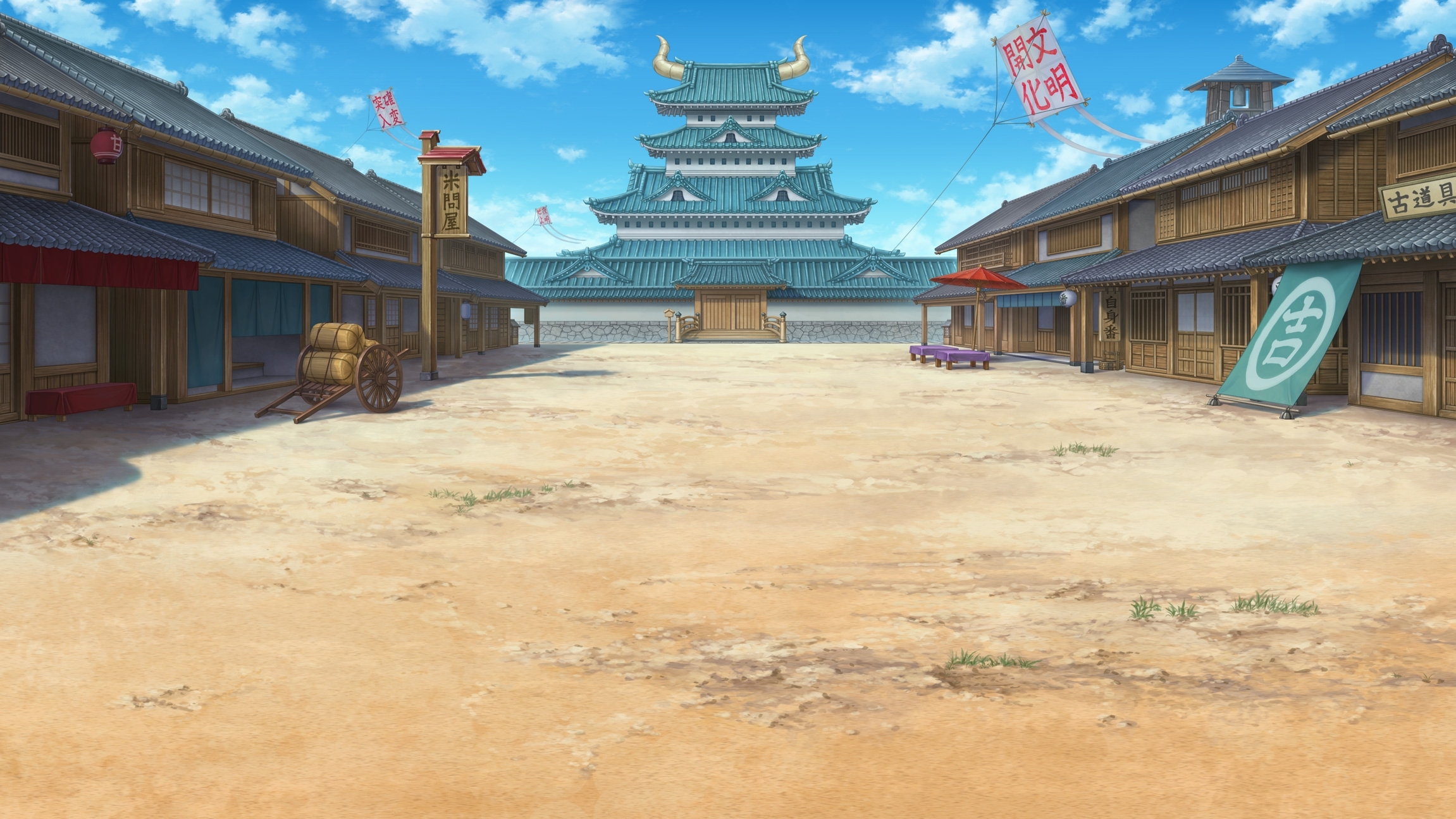 為了參觀壯麗的大穢戶城,有許多從外界前來的觀光客造訪 image