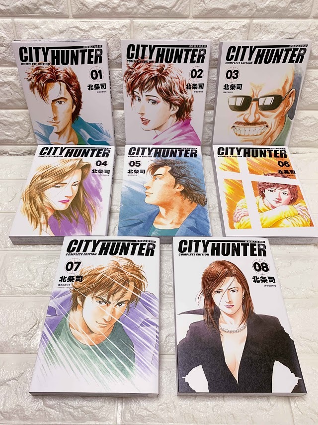 《城市獵人》中文完全版共32集,封面由北条司全部重新繪製 image