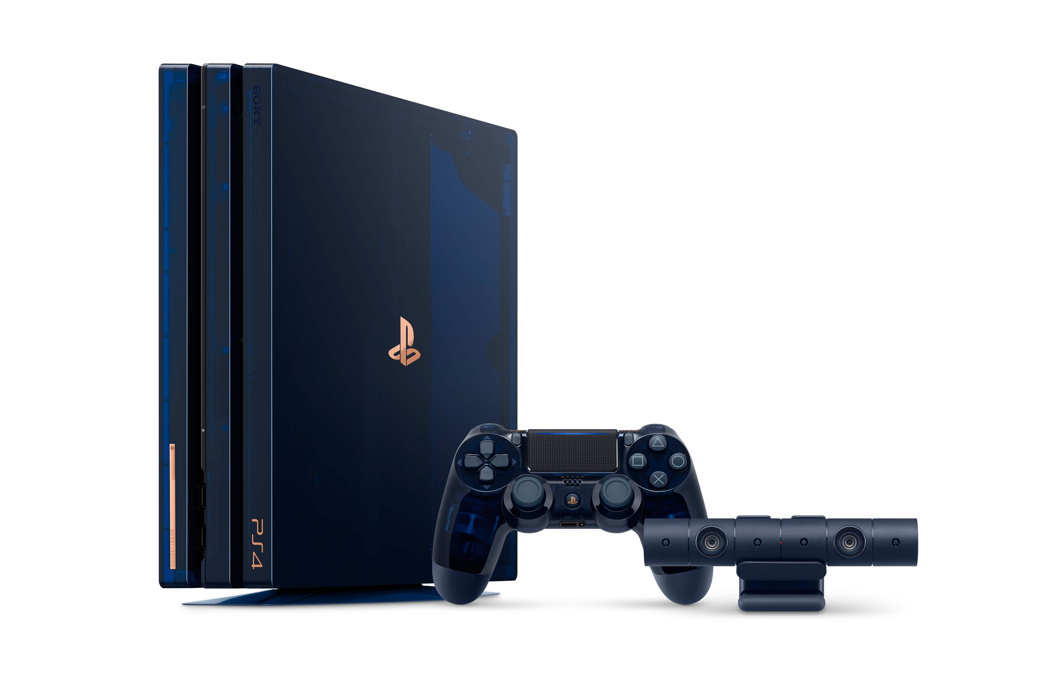 PlayStation 家族累計銷售突破5 億台！將推出深藍半透明特別款式PS4