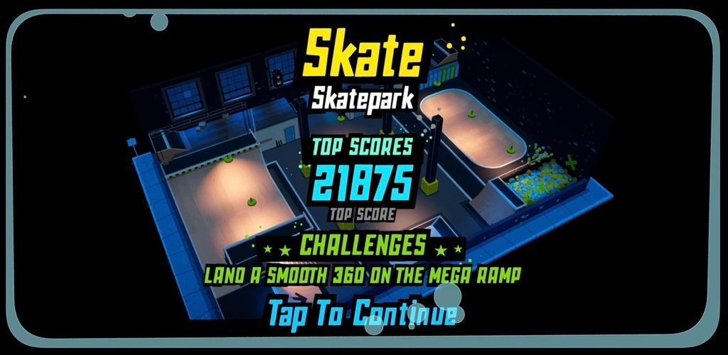 《Pocket HalfPipe》獨立開發者新作《口袋滑板 Pocket Skate》於 App Store 商店推出