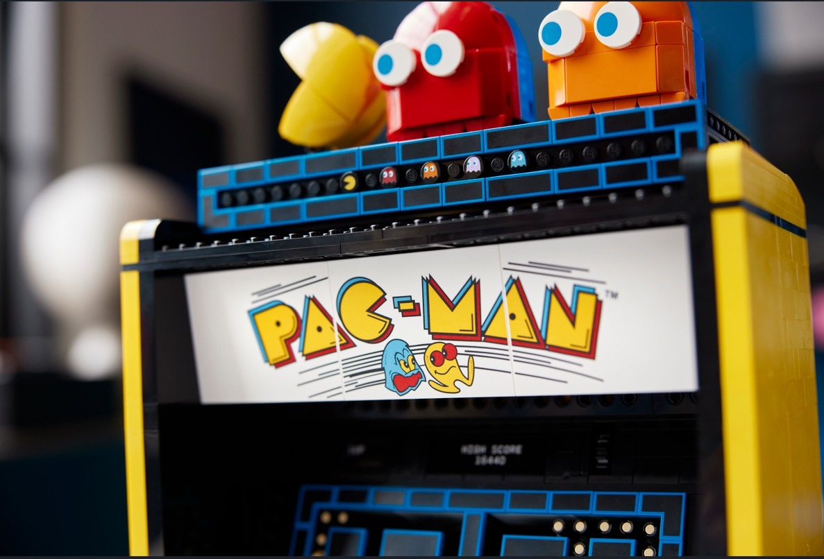 樂高與萬代南夢宮歡慶經典街機遊戲《PAC-MAN》43 歲生日推出全新街機