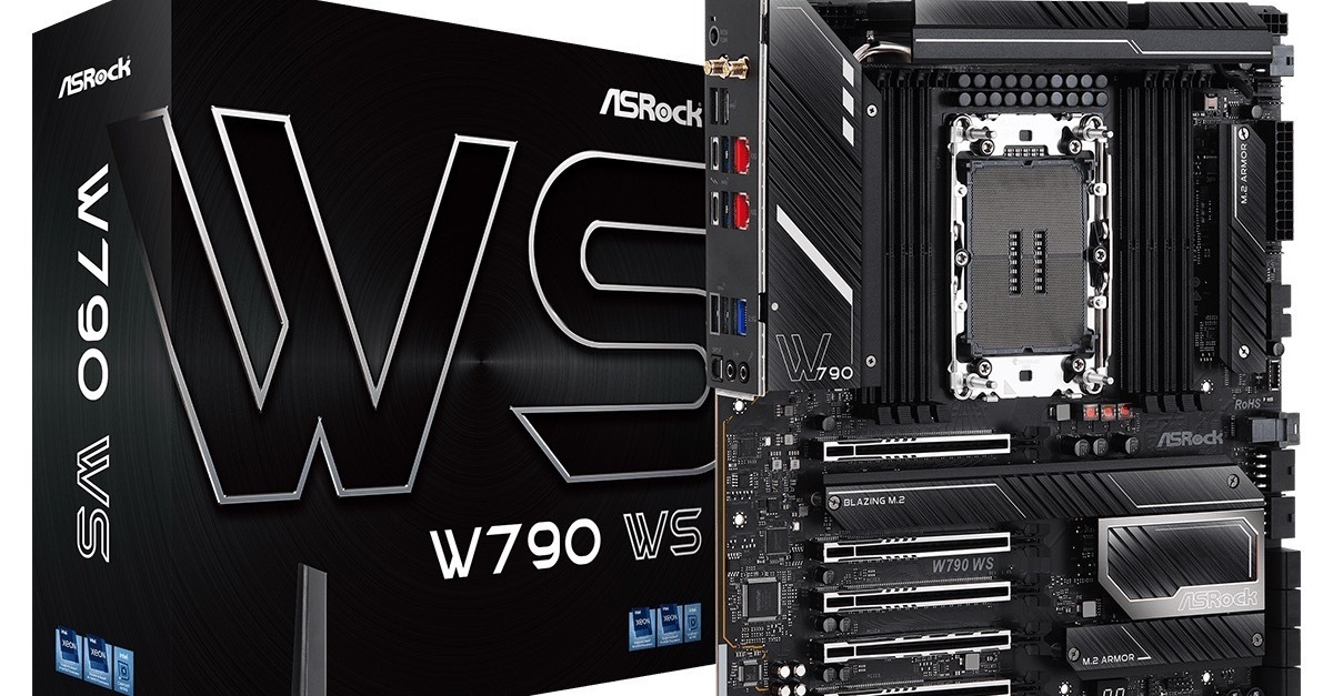 華擎推出全新工作站主機板 W790 WS 支援 Intel Xeon W-2400／W-3400 系列處理器 - 巴哈姆特