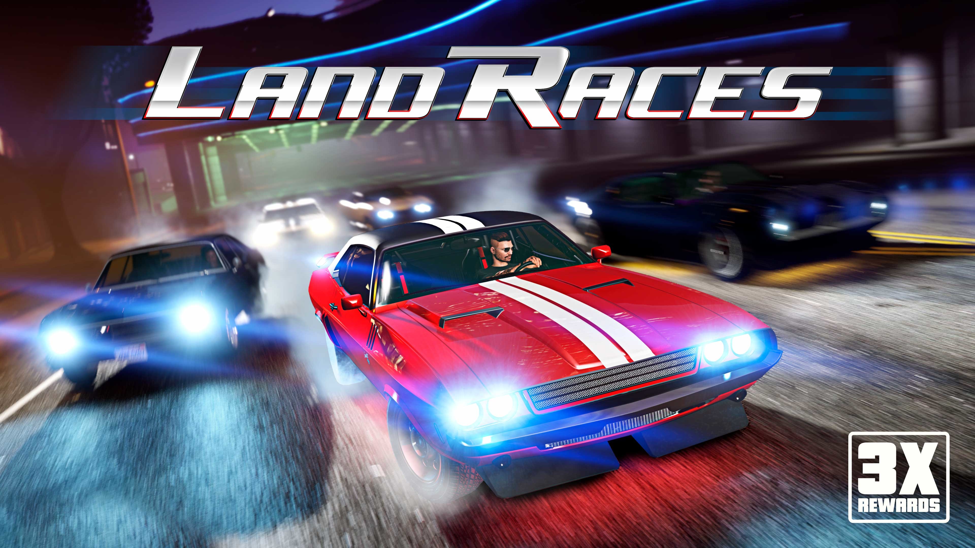 俠盜獵車手5 線上模式所有陸上競速推出三倍獎勵乘上尾流競速飆出極速 Grand Theft Auto 5 巴哈姆特